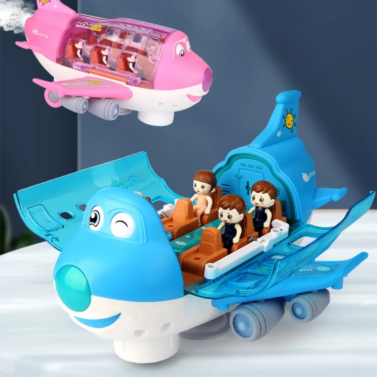 Rotating Electric Plane Toy with Lights