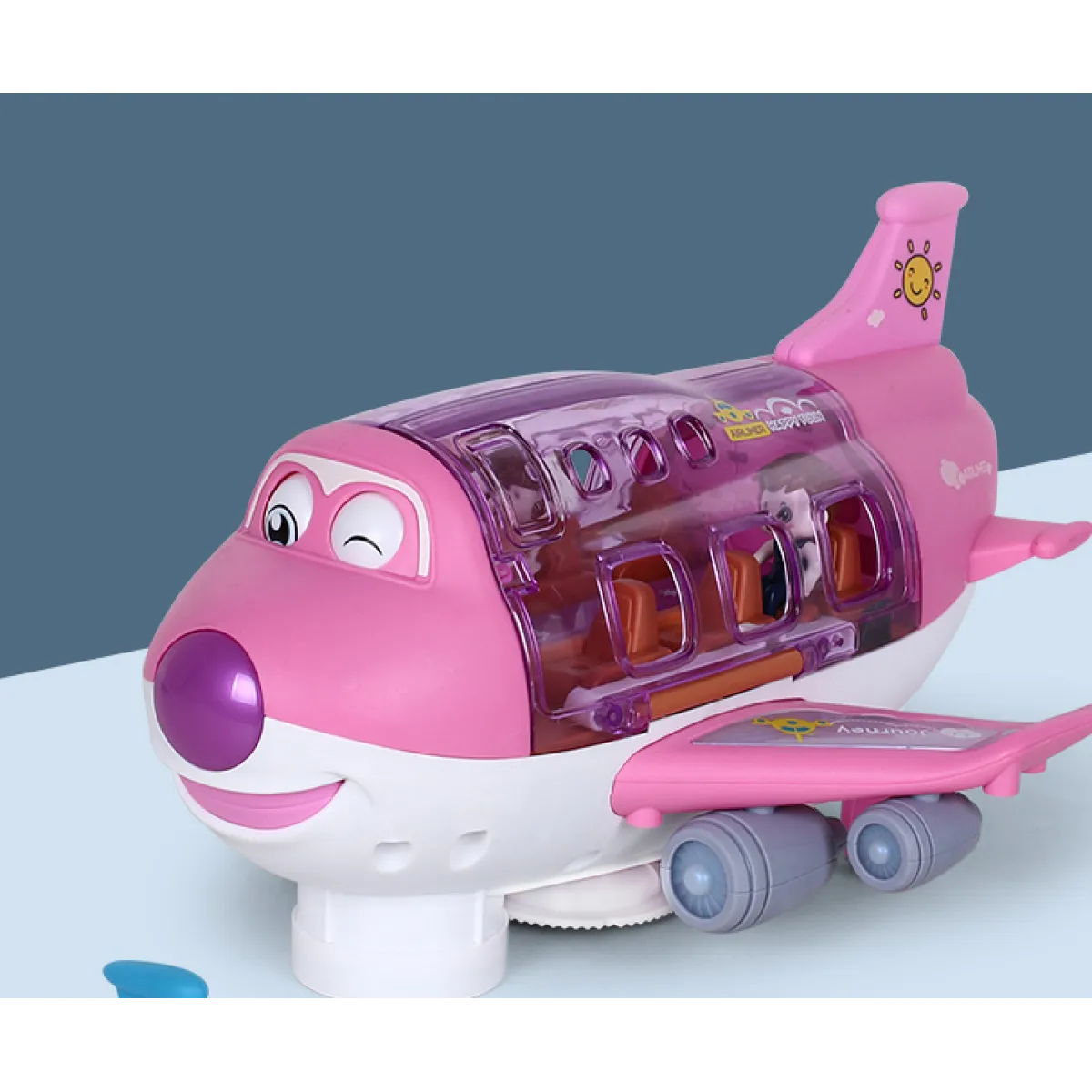 Rotating Electric Plane Toy with Lights