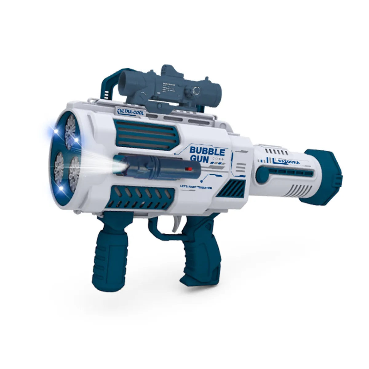 Bubbles Gun Rocket Soap Machine
